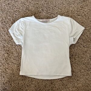 Sincerely Jules White Crop Top